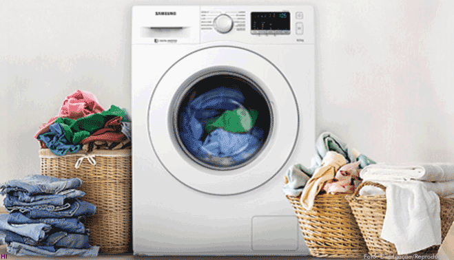 Samsung lança versão compacta de lavadora high-tech