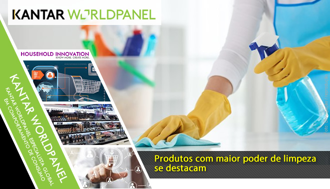 Produtos com maior poder de limpeza se destacam