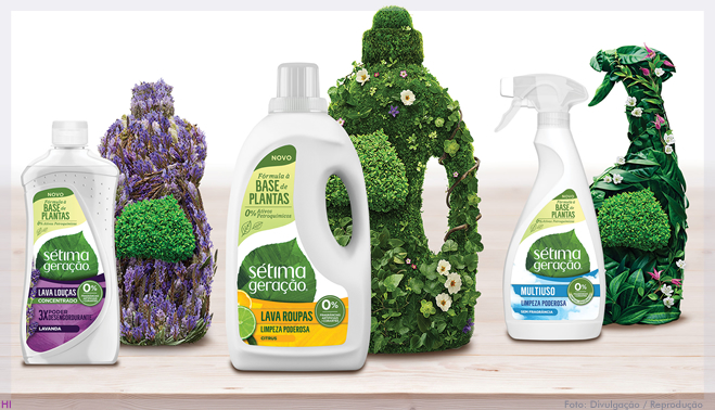 Unilever lança no Brasil produtos de limpeza à base de plantas
