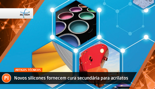 Novos silicones fornecem cura secundária para acrilatos