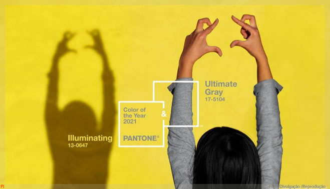 Pantone anuncia duas cores para 2021: Ultimate Gray e Illuminating