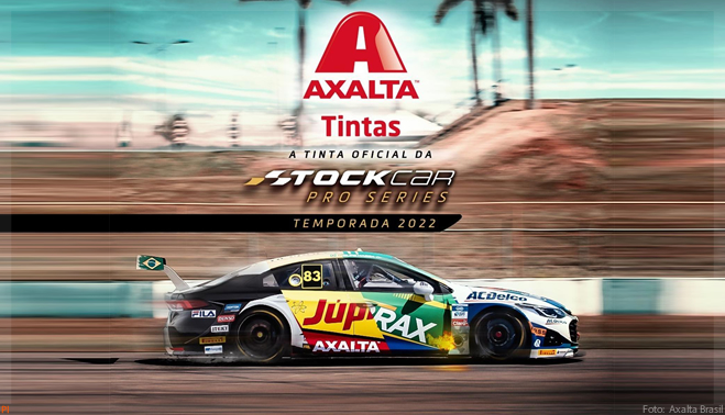 Axalta é fornecedora oficial de tintas da Stock Car Brasil em 2022