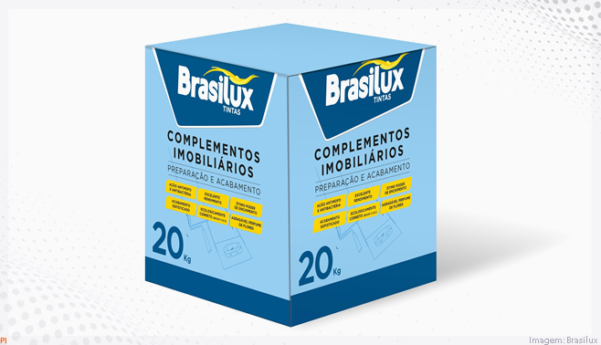 Brasilux Tintas lança linha de Complementos Imobiliários em embalagem ecológica