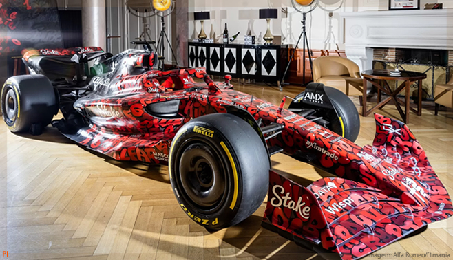 Alfa Romeo F1 apresenta pintura comemorativa criada por BOOGIE