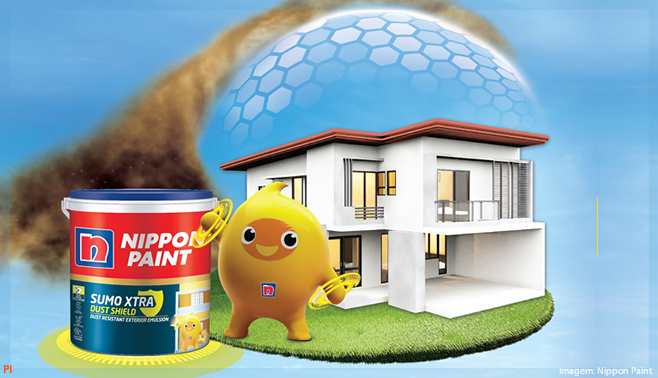 Nippon Paint prevê um aumento de receita de 25% em 2023