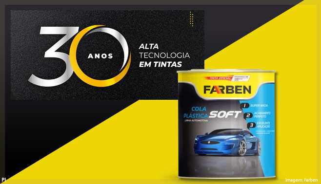 Farben Tintas comemora 30 anos de história com foco na expansão dentro do mercado