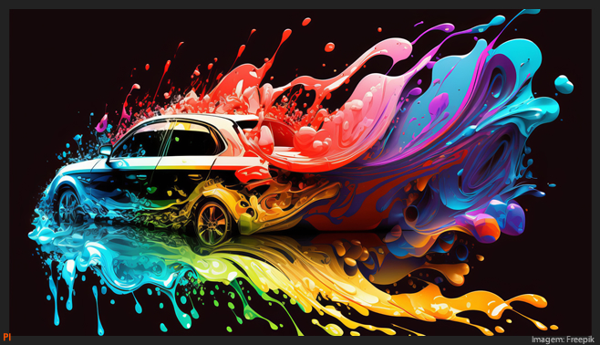 O mercado de tintas automotivas de 2023