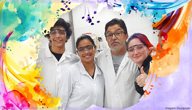 Alunos de Etec desenvolvem tinta acrílica sustentável