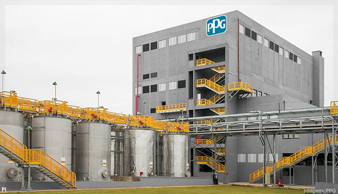 PPG conclui expansão de $15 milhões da planta de tintas em pó de Indiana