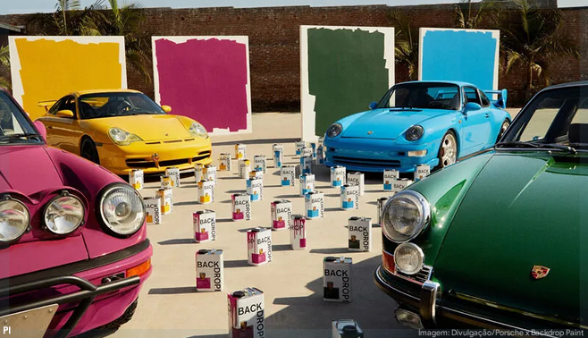 A coleção Porsche x Backdrop Paint comemora 75 anos
