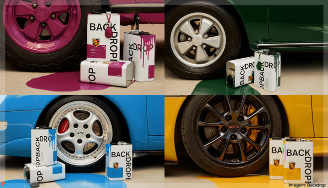 Fabricante de tintas de pano de fundo se une à Porsche para nova paleta de pintura