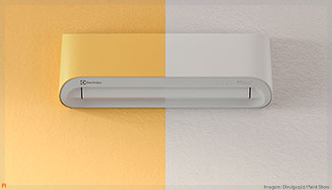 Parceria entre Tintas Coral e Electrolux oferece ar-condicionado na cor da parede