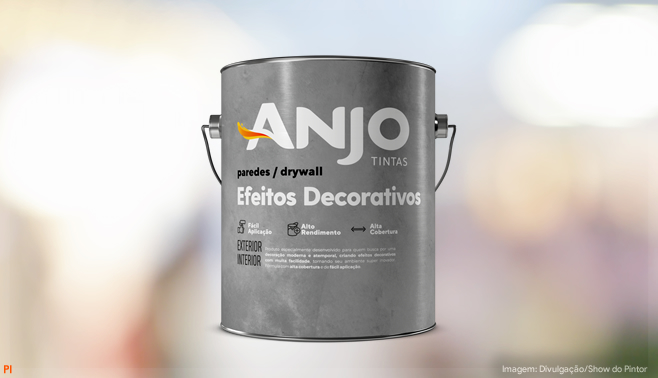 Anjo Tintas lança efeito decorativo cimento queimado e efeito decorativo mármore