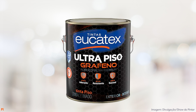Ultra Piso Grafeno é a novidade da Tintas Eucatex