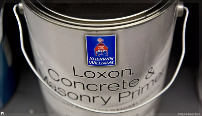 Sherwin-Williams tem lucro líquido de US$ 356 milhões no 4º trimestre, queda de 7,8%
