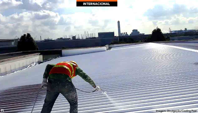 Tinta de revestimento refresca pessoas em até 1,5°C