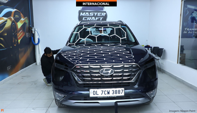 Nippon Paint lança marca de serviços de reparo de pintura automotiva