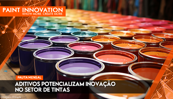 Aditivos potencializam inovação no setor de tintas
