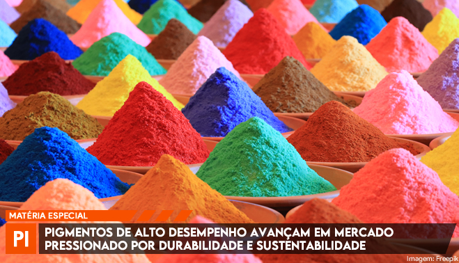 Pigmentos de alto desempenho avançam em mercado pressionado por durabilidade e sustentabilidade
