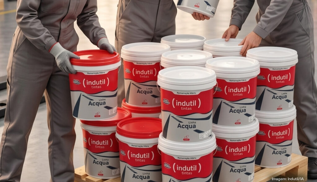 Indutil muda identificação da linha Acqua para agilizar operação