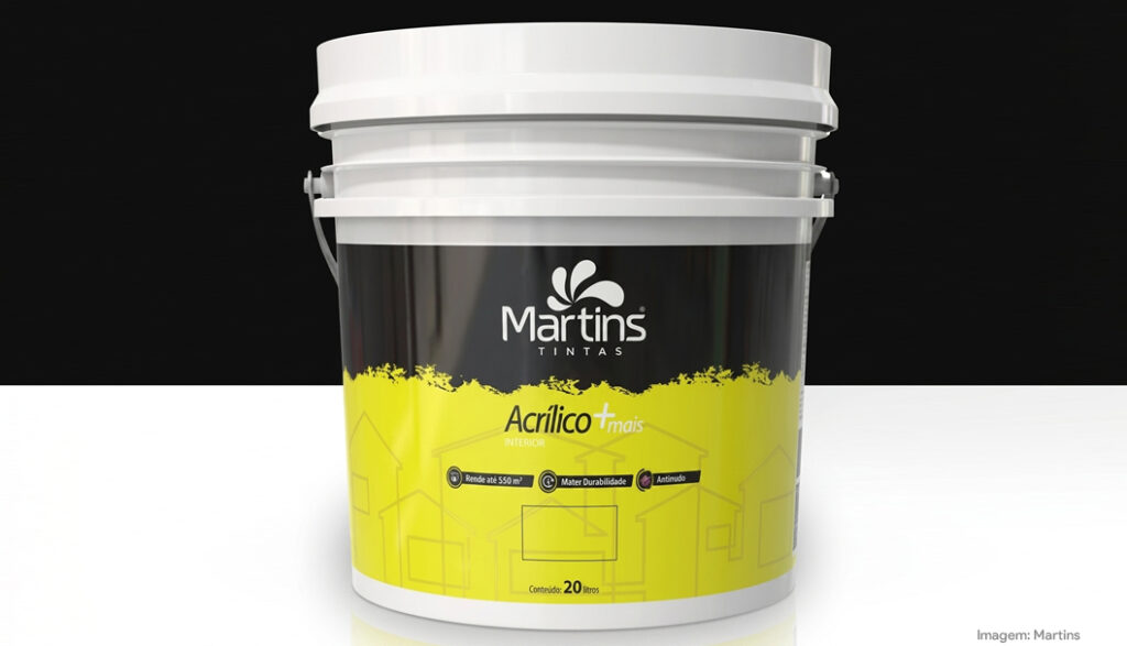 Martins Tintas traz nova versão do Acrílico