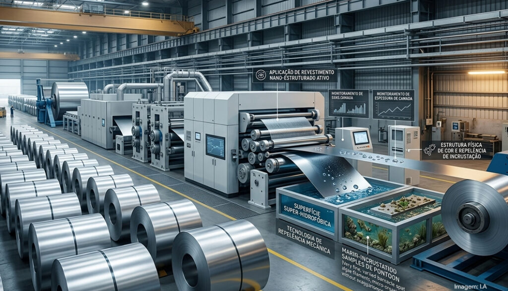 ArcelorMittal investirá até R$ 5 bilhões em linha de revestimento