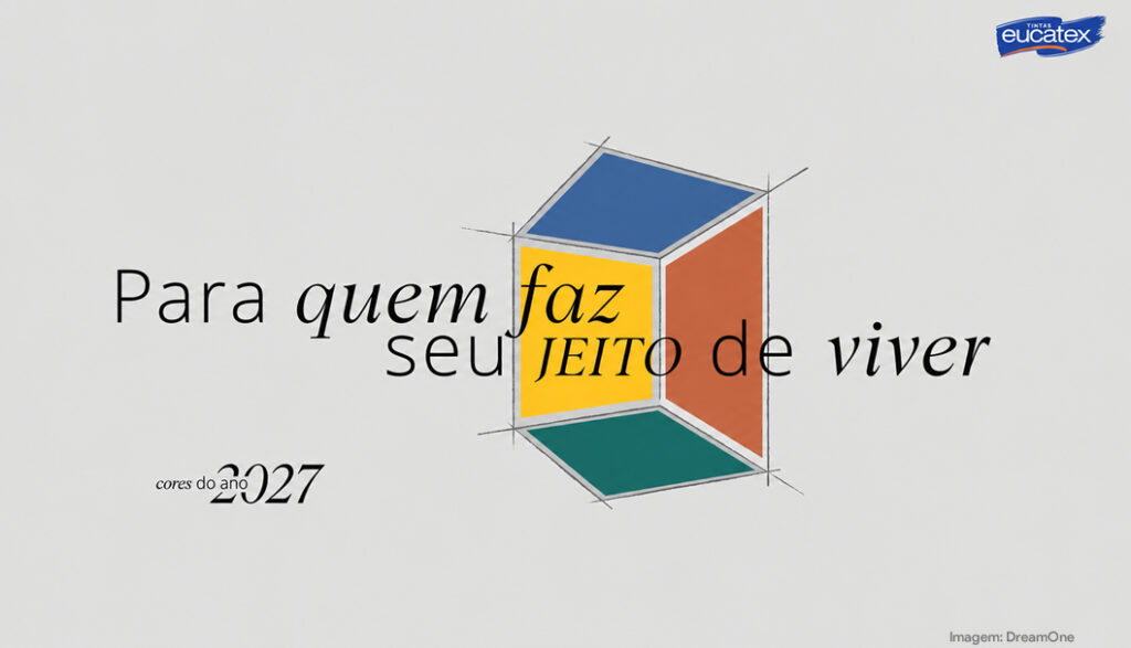 Tintas Eucatex apresenta 4 Cores do Ano 2027 e tendências em arquitetura e design