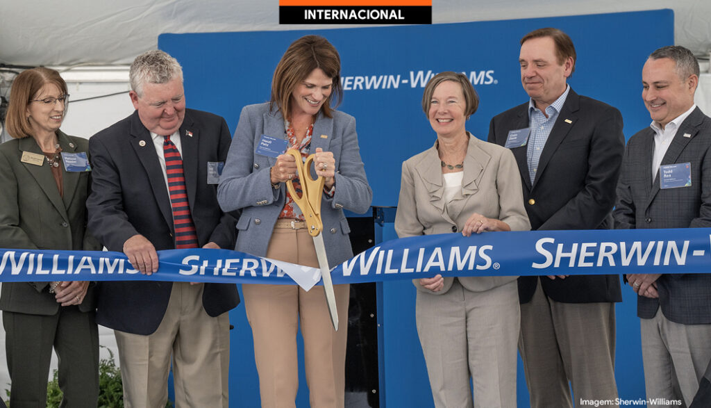 Sherwin-Williams amplia fábrica de tintas arquitetônicas nos EUA